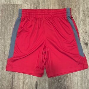 Tek Gear Red Athletic Shorts Lightweight Elastic Waist